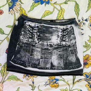 Jaded london mini skirt